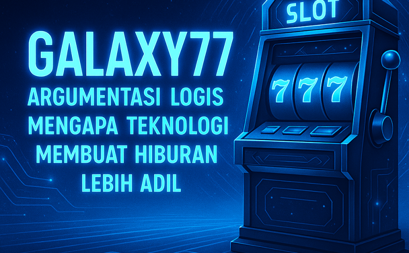 Galaxy77: Argumentasi Logis Mengapa Teknologi Membuat Hiburan Lebih Adil